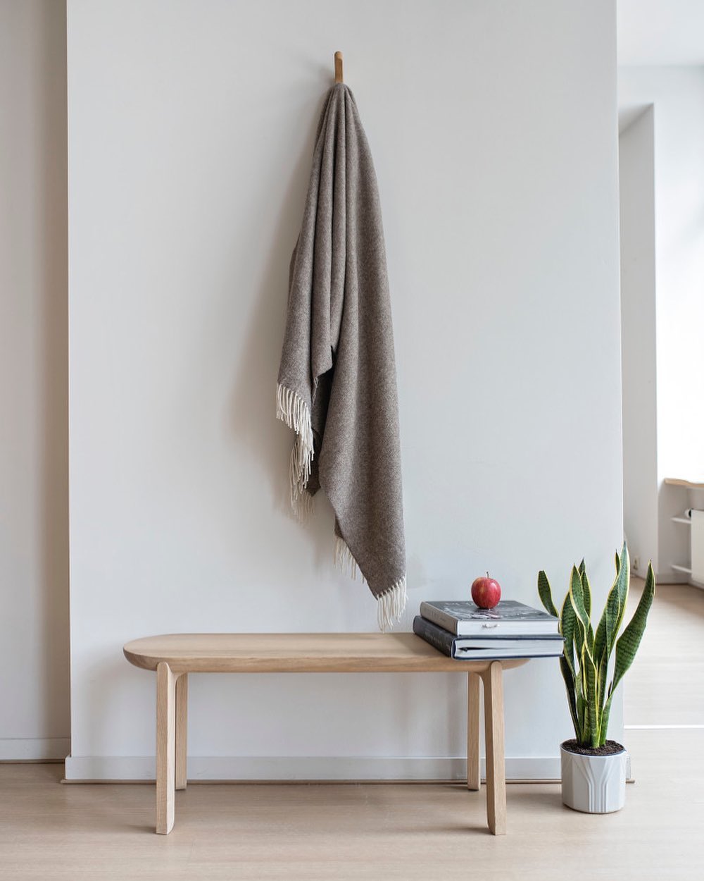 BeOak Tvar 2 Wood Coat Hook