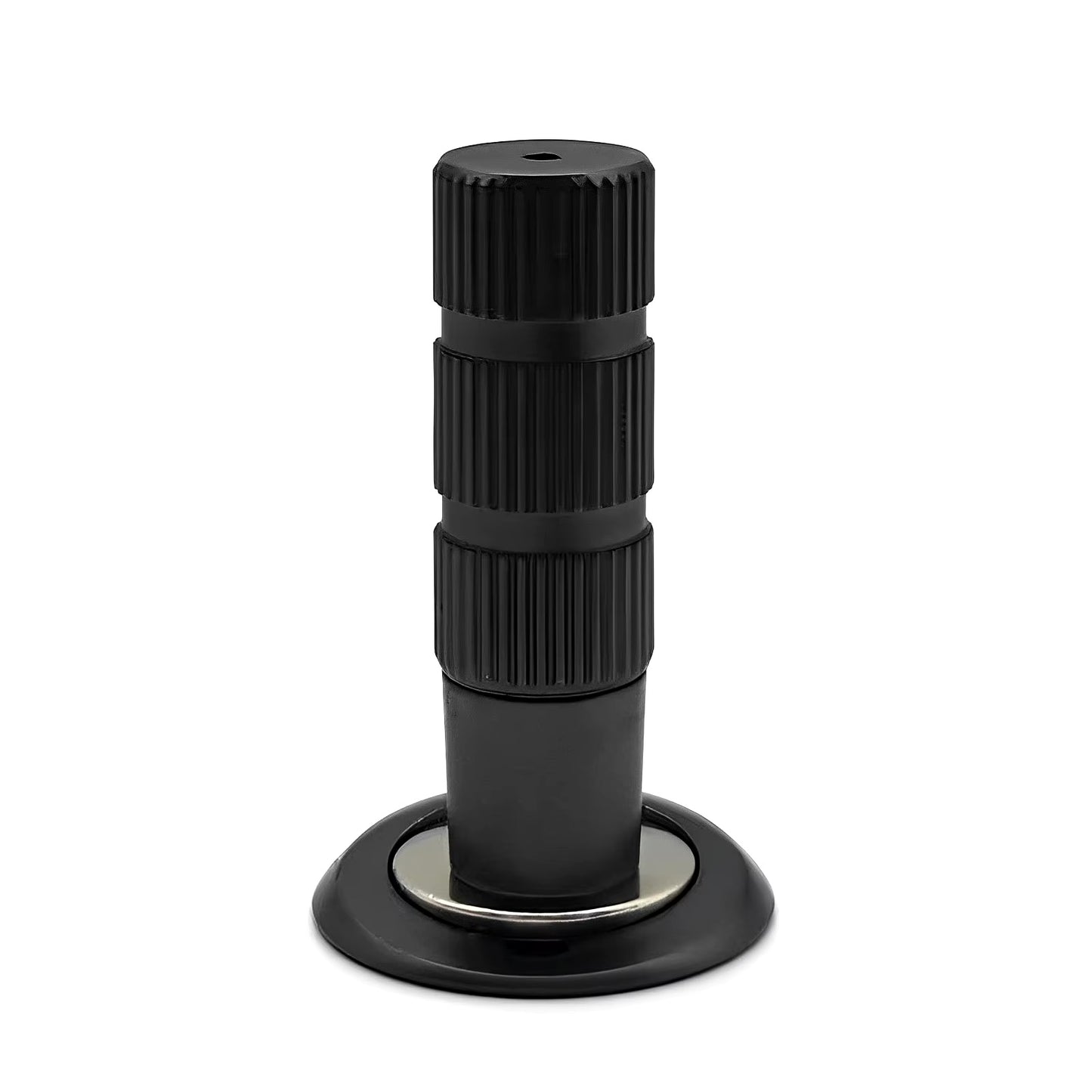 Invi Concealed Magnetic Door Stop - Black Base