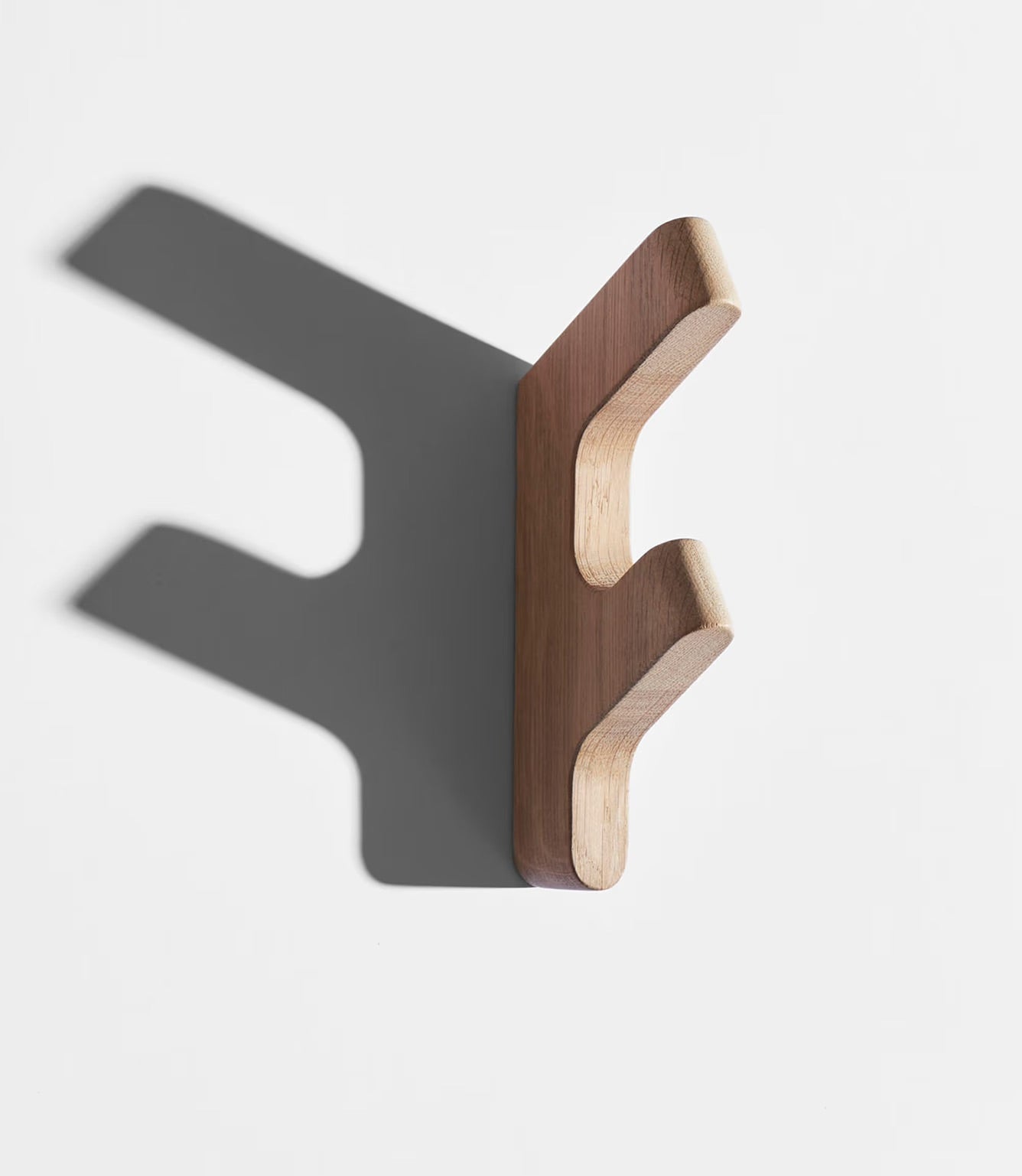 BeOak Tvar 2 Wood Coat Hook