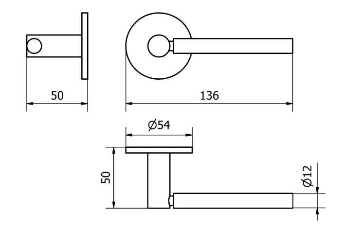 M&T NOMAD Door Handle