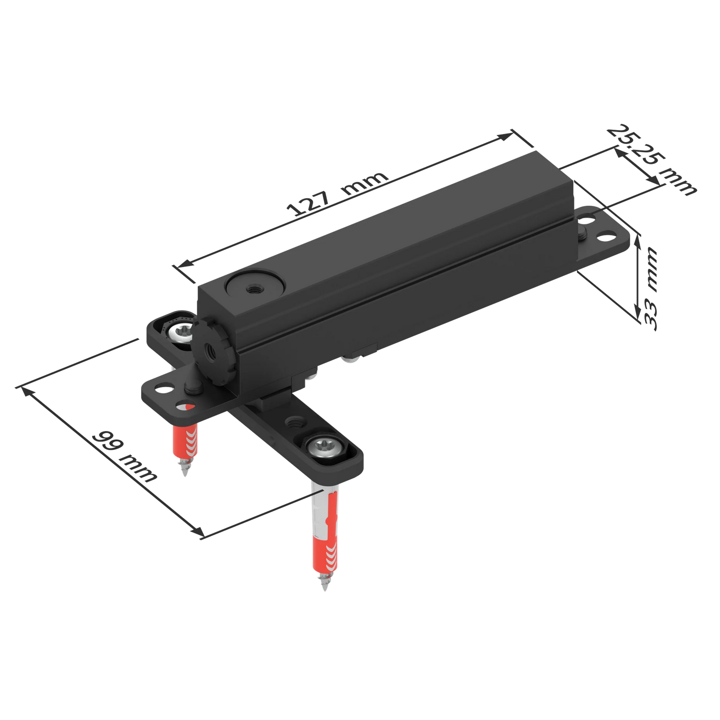 Stealthpivot NL Concealed Pivot Door Hinge
