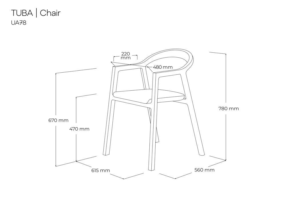 BeOak Tuba Chair
