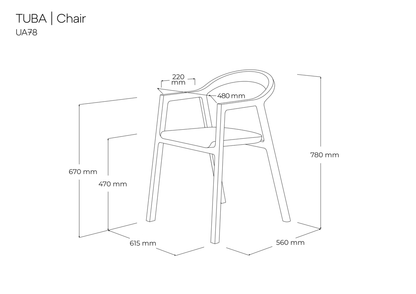 BeOak Tuba Chair