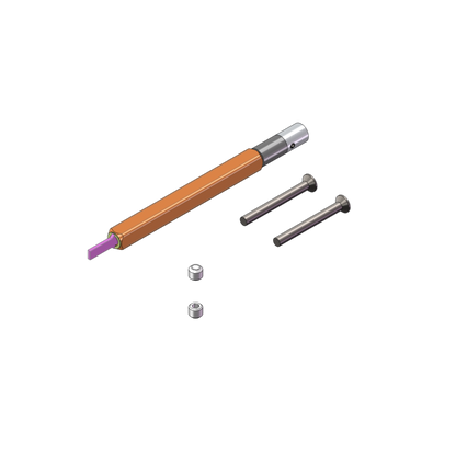 Griffwerk Extension Kit ONE S2S for thicker doors - longer 8 mm hollow square spindle. Diagram and parts.