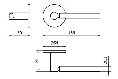 M&T NOMAD Door Handle