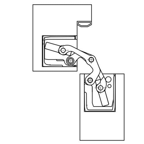 Tectus TE 440 3D Concealed Door Hinge