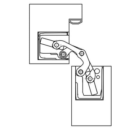 Tectus TE 440 3D Concealed Door Hinge
