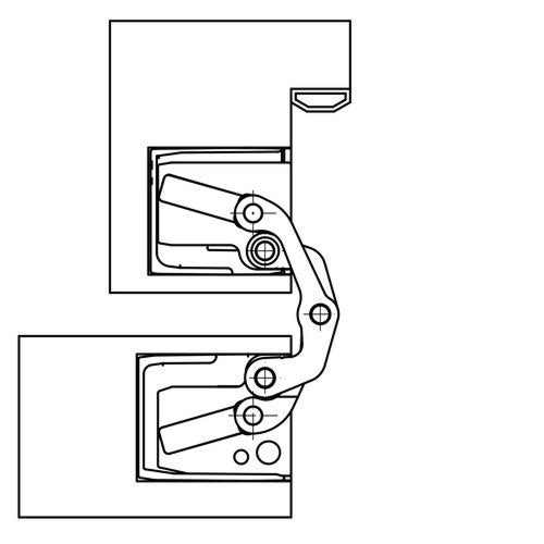 Tectus TE 440 3D Concealed Door Hinge